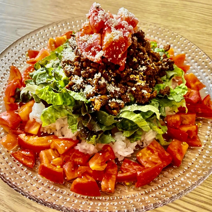 ワカモレ入りで美味しさ倍増!タコライス★
